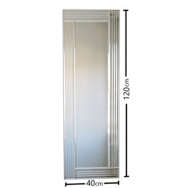 Hanah Home Espejo A303D Plata 40x120 cm